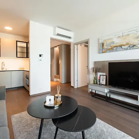 Nikas Eurovea - Free Parking Apartman Pozsony